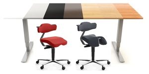 Arbetsplats paket för full ergonomisk arbetsplatsmiljö!