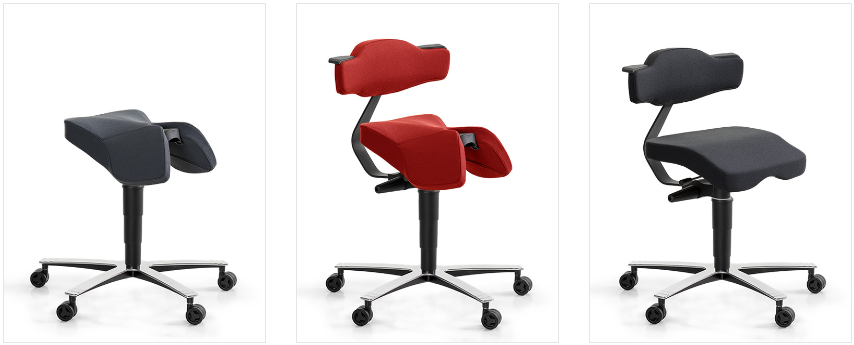 Unika moderna stolar för full ergonomisk arbetsplatsmiljö!