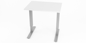Skrivbord, litet höj- och sänkbart, rektangulärt B80-110, Sitt&Stå, Offix