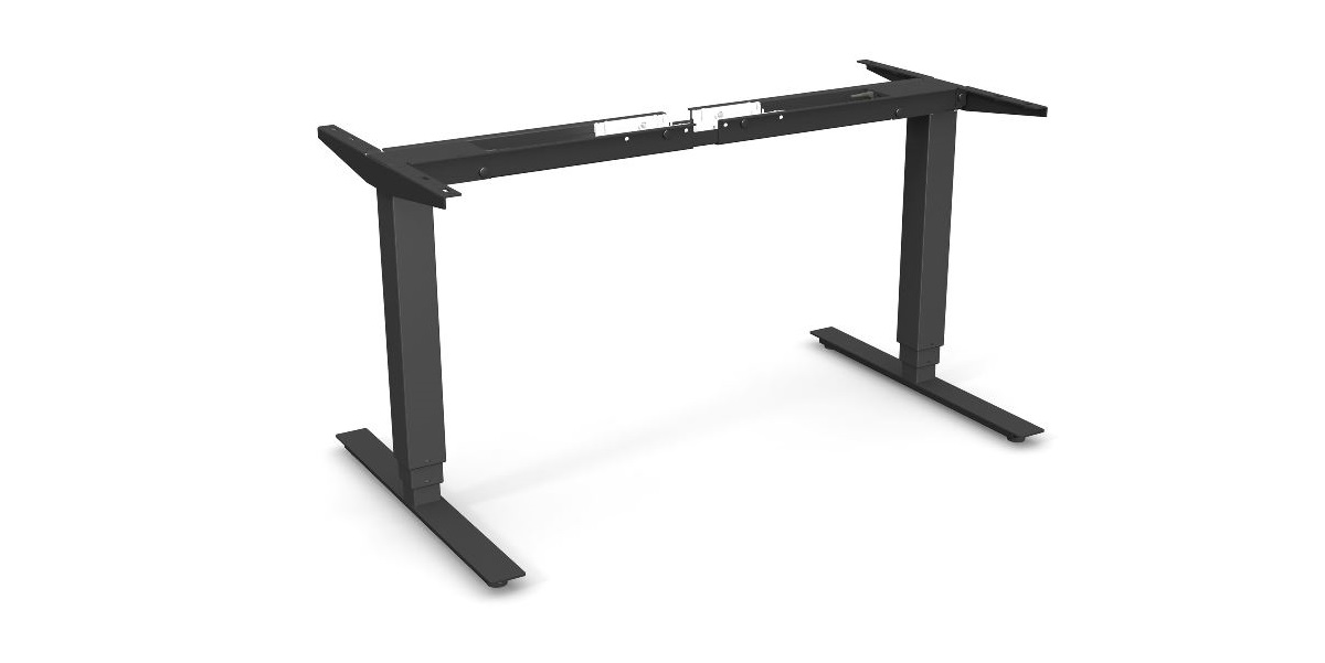 Elstativ för skrivbord, Sitt & Stå HS3x-F-2B, Offix